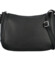 Dámská kožená kabelka přes rameno černá - Hexagona Chanel