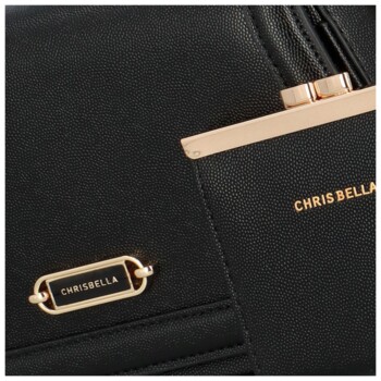 Dámská crossbody kabelka černá - Chrisbella Ariel