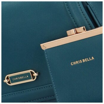Dámská crossbody kabelka modrá - Chrisbella Ariel