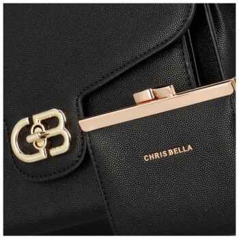 Dámská kabelka do ruky černá - Chrisbella Velenia