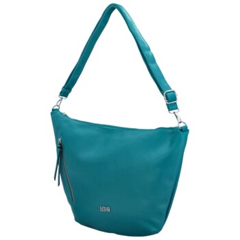 Dámská crossbody kabelka tyrkysová - Coveri Morisien