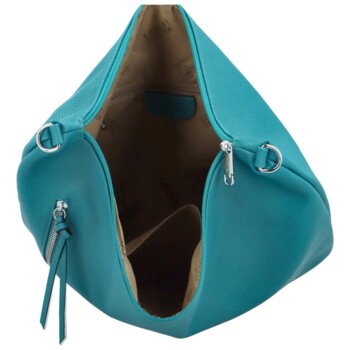 Dámská crossbody kabelka tyrkysová - Coveri Morisien