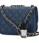 Dámská crossbody kabelka tmavě modrá - Firenze Poppy