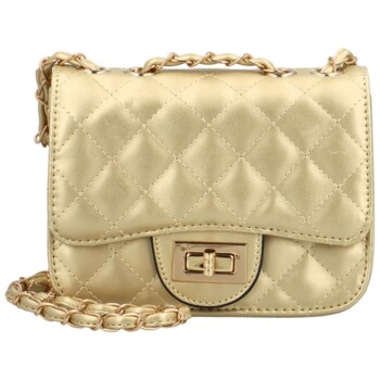 Dámská crossbody kabelka zlatá - Firenze Poppy