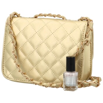 Dámská crossbody kabelka zlatá - Firenze Poppy