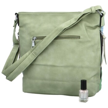 Dámská crossbody kabelka zelená - Firenze Shea