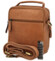 Pánská crossbody taška hnědá - Diviley Junific