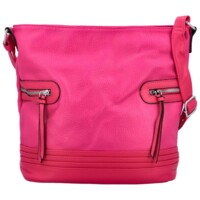 Dámská crossbody kabelka fuchsiová - Maria C Nera