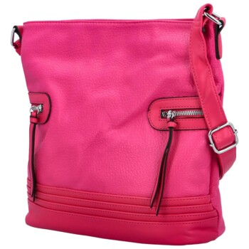 Dámská crossbody kabelka fuchsiová - Maria C Nera