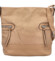 Dámská crossbody kabelka tmavě béžová - Maria C Nera