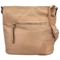 Dámská crossbody tmavě béžová - Maria C Mistranina