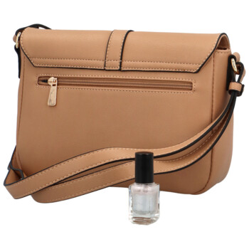 Dámská crossbody kabelka světle hnědá - Hexagona Milia