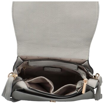 Dámská crossbody kabelka šedá - Coveri Polly