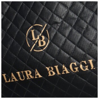 Nákupní taška černá - Laura Biaggi Bondes