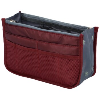 Dámská kosmetická taška vínová - Delami Mischen