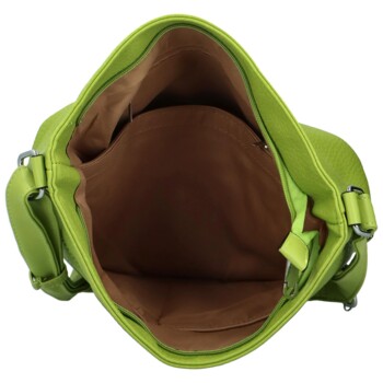 Dámská crossbody kabelka světle zelená - Maria C Amastias