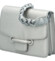 Dámská kabelka na rameno stříbrná - Maria C Welyna