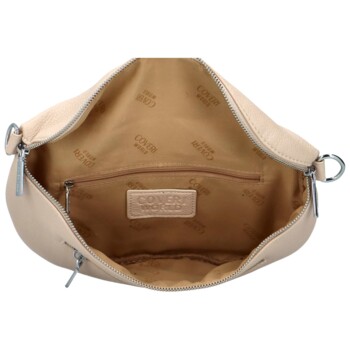 Dámská crossbody/ledvinka béžová - Coveri Kaito