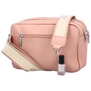 Dámská crossbody kabelka růžová - Coveri Maeve