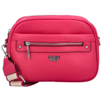 Dámská crossbody kabelka fuchsiová - Coveri Evelyn