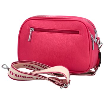 Dámská crossbody kabelka fuchsiová - Coveri Evelyn