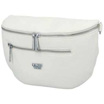 Dámská crossbody/ledvinka bílá - Coveri Kaito