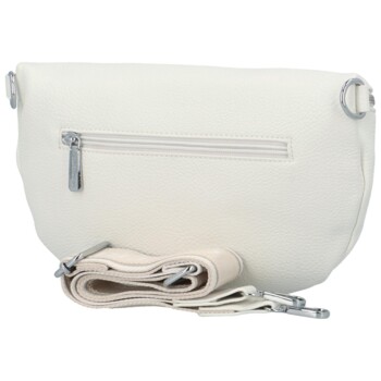 Dámská crossbody/ledvinka bílá - Coveri Kaito