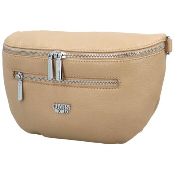 Dámská crossbody/ledvinka khaki - Coveri Kaito