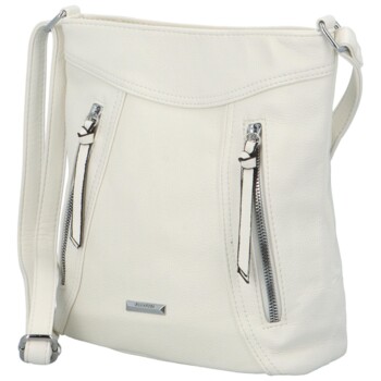 Dámská crossbody kabelka bílá - Silvia Rosa Lindsey
