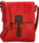 Dámská crossbody kabelka červená - Paolo bags Oresta 