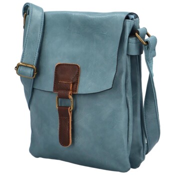 Dámská crossbody kabelka džínově modrá - Paolo bags Oresta 
