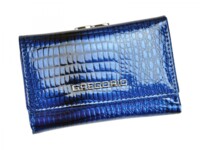 Dámská kožená peněženka modrá - Gregorio Samuela