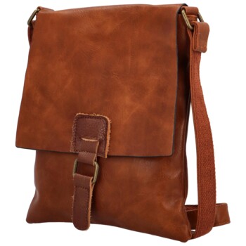 Dámská crossbody kabelka hnědá - Paolo bags Siwon