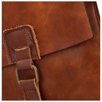 Dámská crossbody kabelka hnědá - Paolo bags Siwon
