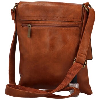 Dámská crossbody kabelka hnědá - Paolo bags Siwon