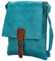 Dámská crossbody kabelka tyrkysová - Paolo bags Siwon