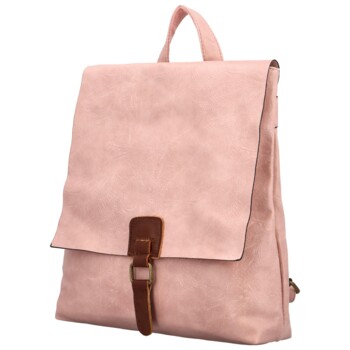 Dámský kabelko/batoh růžový - Paolo bags Olefir