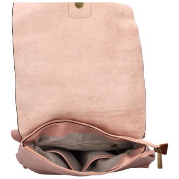 Dámský kabelko/batoh růžový - Paolo bags Olefir