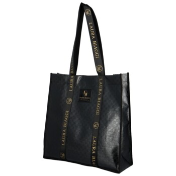 Nákupní taška černá - Laura Biaggi Donita