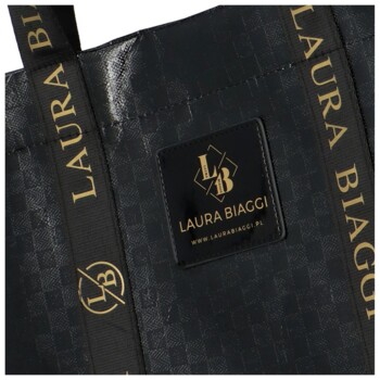 Nákupní taška černá - Laura Biaggi Donita
