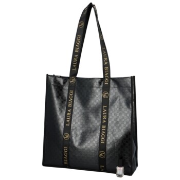 Nákupní taška černá - Laura Biaggi Donita