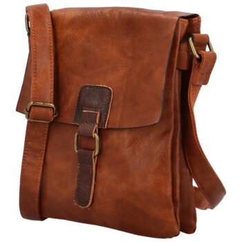 Dámská crossbody kabelka hnědá - Paolo bags Oresta 
