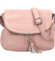 Dámská crossbody kabelka růžová - Firenze Siwon