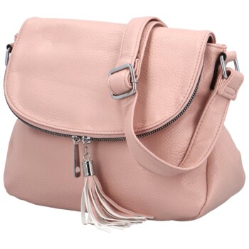 Dámská crossbody kabelka růžová - Firenze Siwon