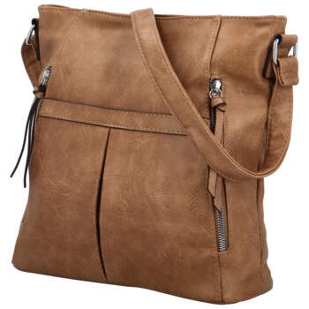 Dámská crossbody kabelka khaki - Firenze Sabell