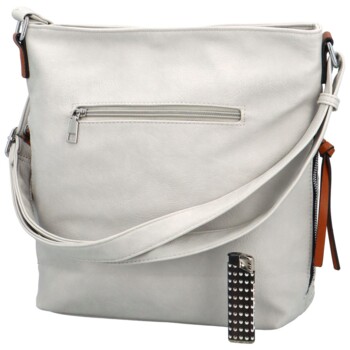 Dámská crossbody kabelka šedá - Firenze Erchisa