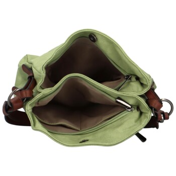 Dámská crossbody kabelka zelená - Coveri Maleah