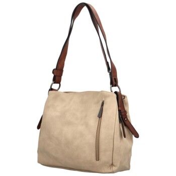 Dámská crossbody kabelka béžová - Coveri Maleah