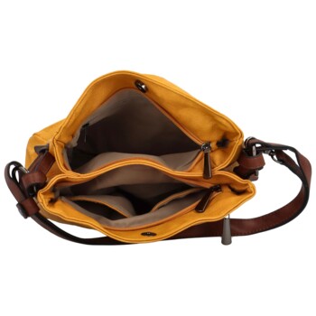 Dámská crossbody kabelka žlutá - Coveri Maleah