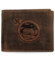 Pánská kožená peněženka hnědá - Diviley Steig Ryby